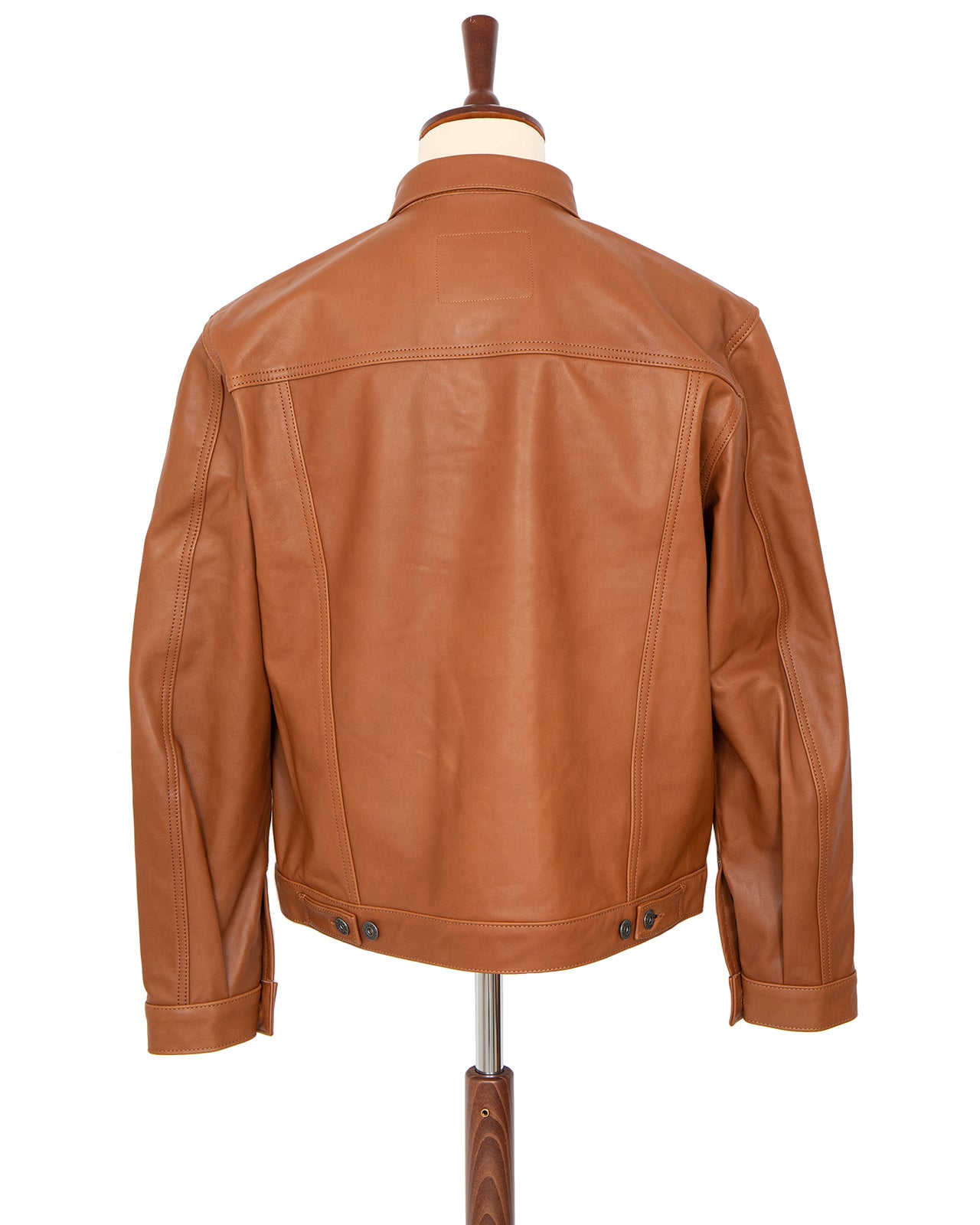 Indigofera Grant Jacket, Cognac Leather