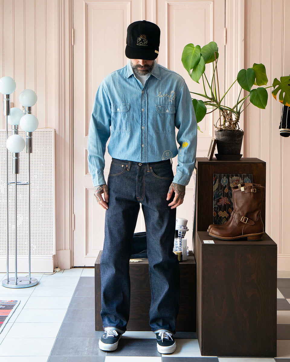 Indigofera Clint Jeans, Fabric No. 3 S.T.P.F