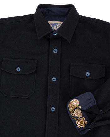 Indigofera Iconic Shirt, Dark Navy