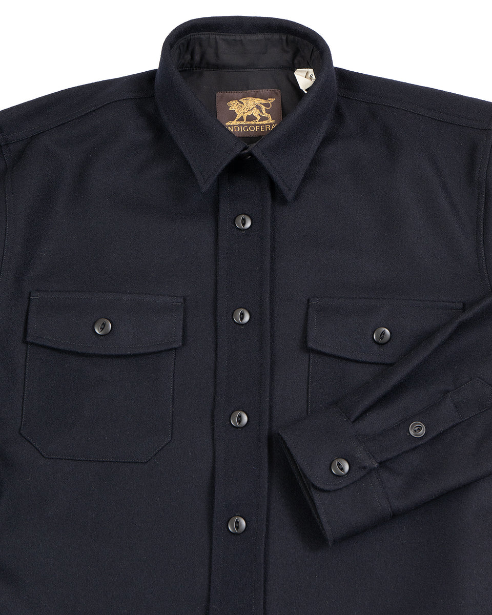 Indigofera Iconic Shirt, Dark Navy
