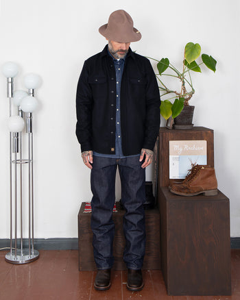 Indigofera Iconic Shirt, Dark Navy