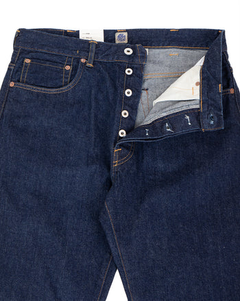 Indigofera Kain Jeans, Vintage 70s Denim, Rinsed