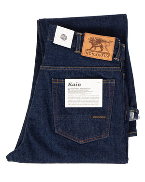 Indigofera Kain Jeans, Vintage 70s Denim, Rinsed Panchoandlefty