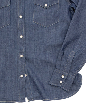 Indigofera Kate Shirt, Indigo Chambray