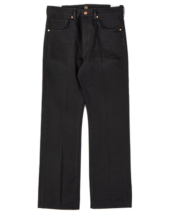 Indigofera Wyatt Jeans, Uneven Broken Twill Black