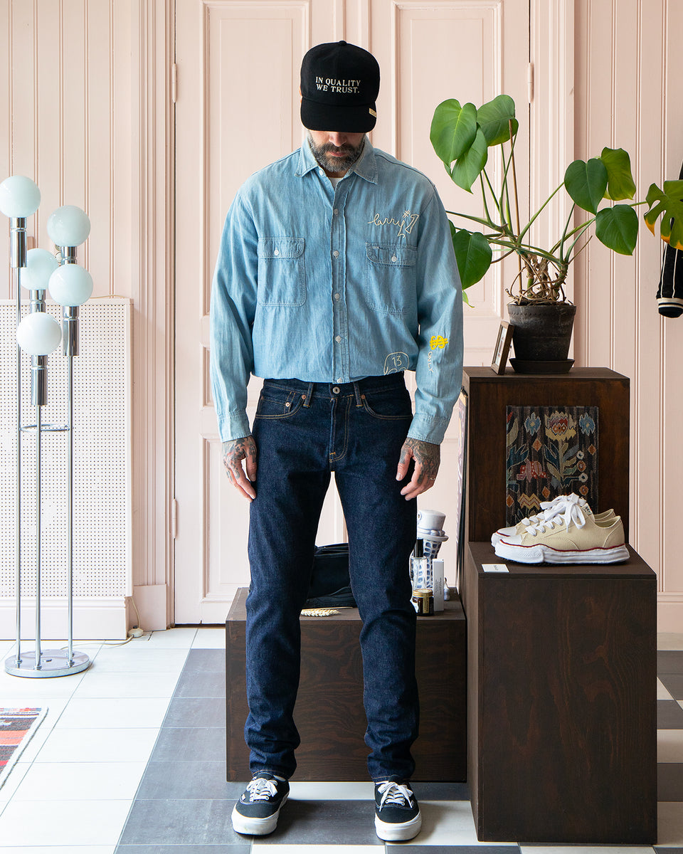 Indigofera Buck Jeans, Shiroyama Rinse