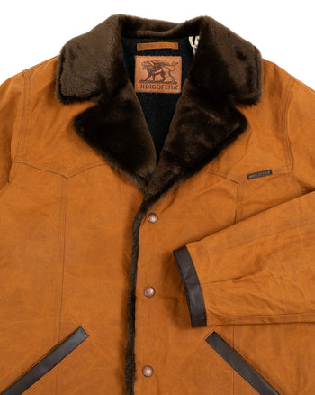 Indigofera Ranch Jacket, Coated Cotton Canvas