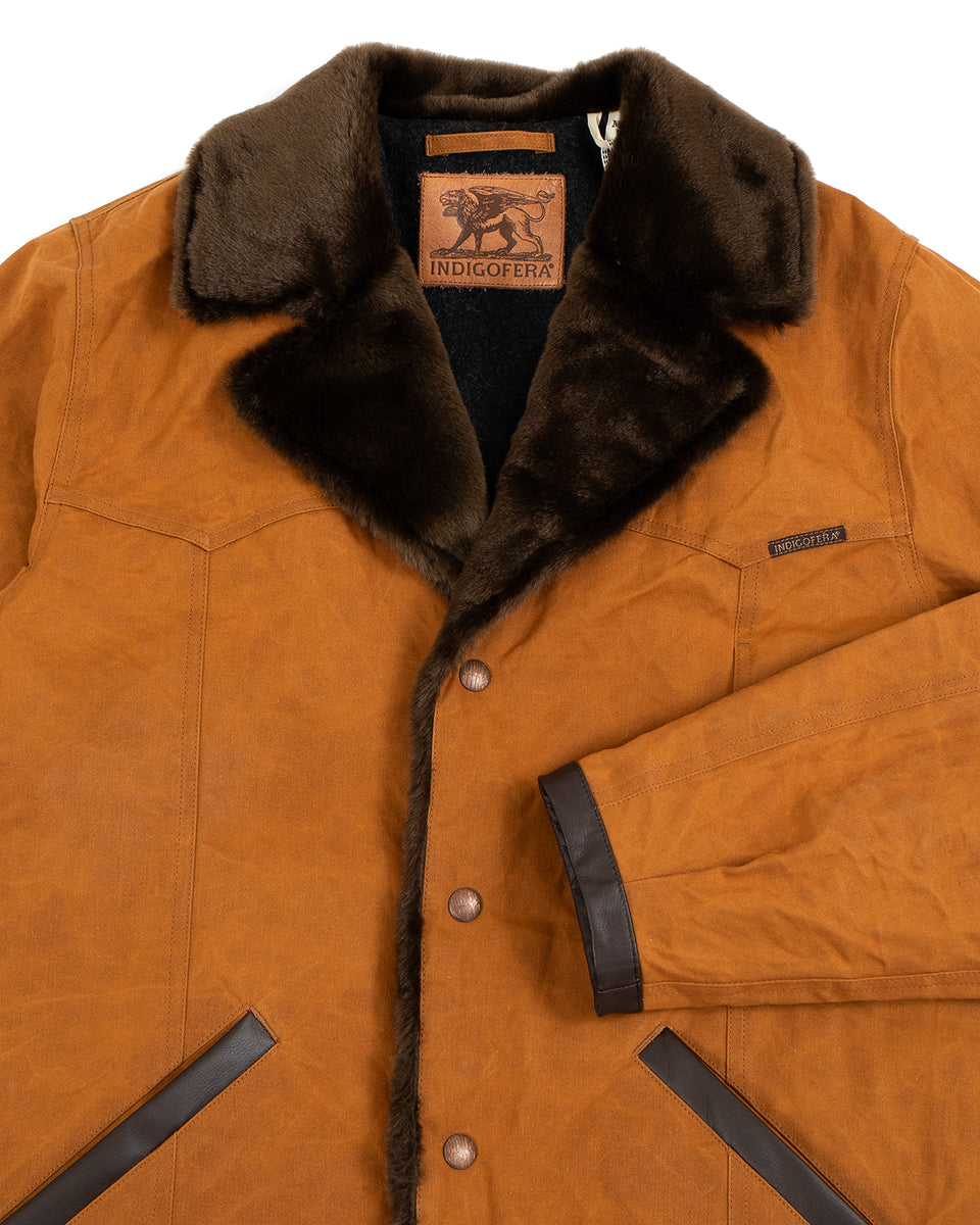 Indigofera Ranch Jacket, Coated Cotton Canvas