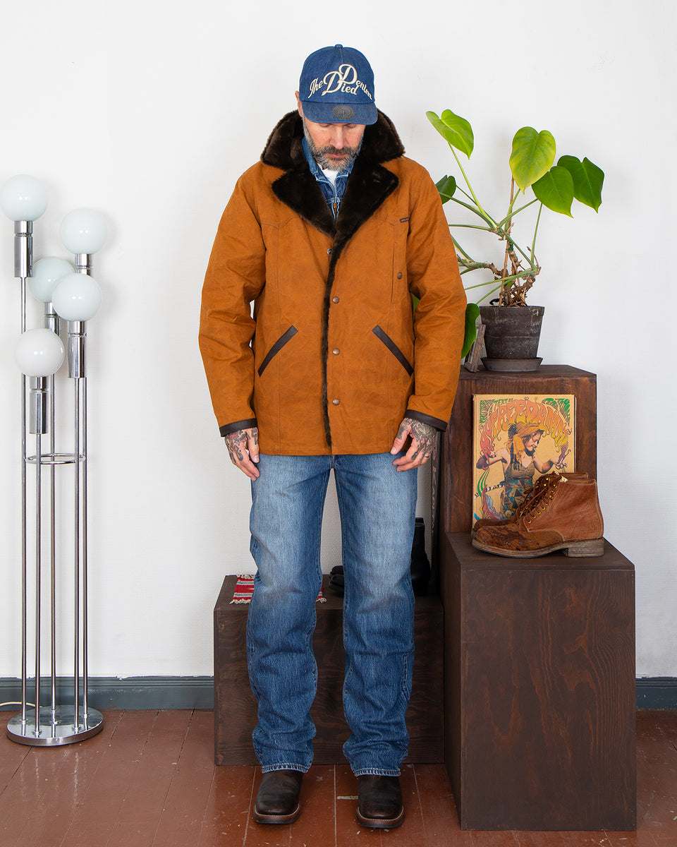 Indigofera Ranch Jacket, Coated Cotton Canvas
