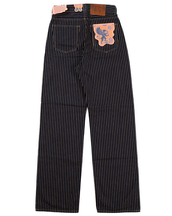 Indigofera Roslyn Jeans, Single Stripe Indigo