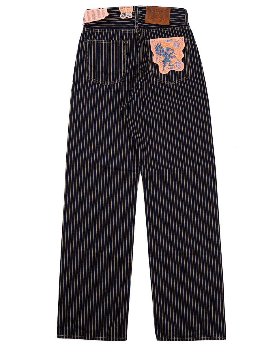 Indigofera Roslyn Jeans, Single Stripe Indigo