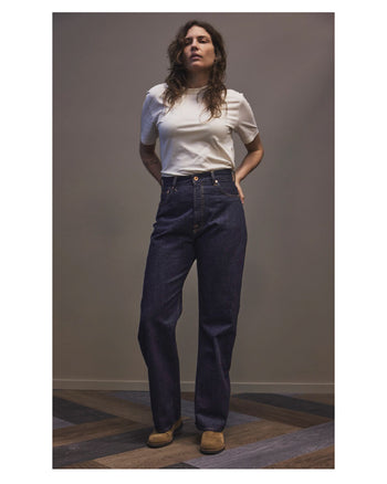 Indigofera Roslyn Jeans, Vintage 70's Denim, Rinse