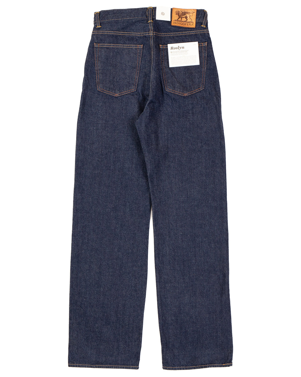 Indigofera Roslyn Jeans, Vintage 70's Denim, Rinse