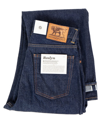 Indigofera Roslyn Jeans, Vintage 70's Denim, Rinse