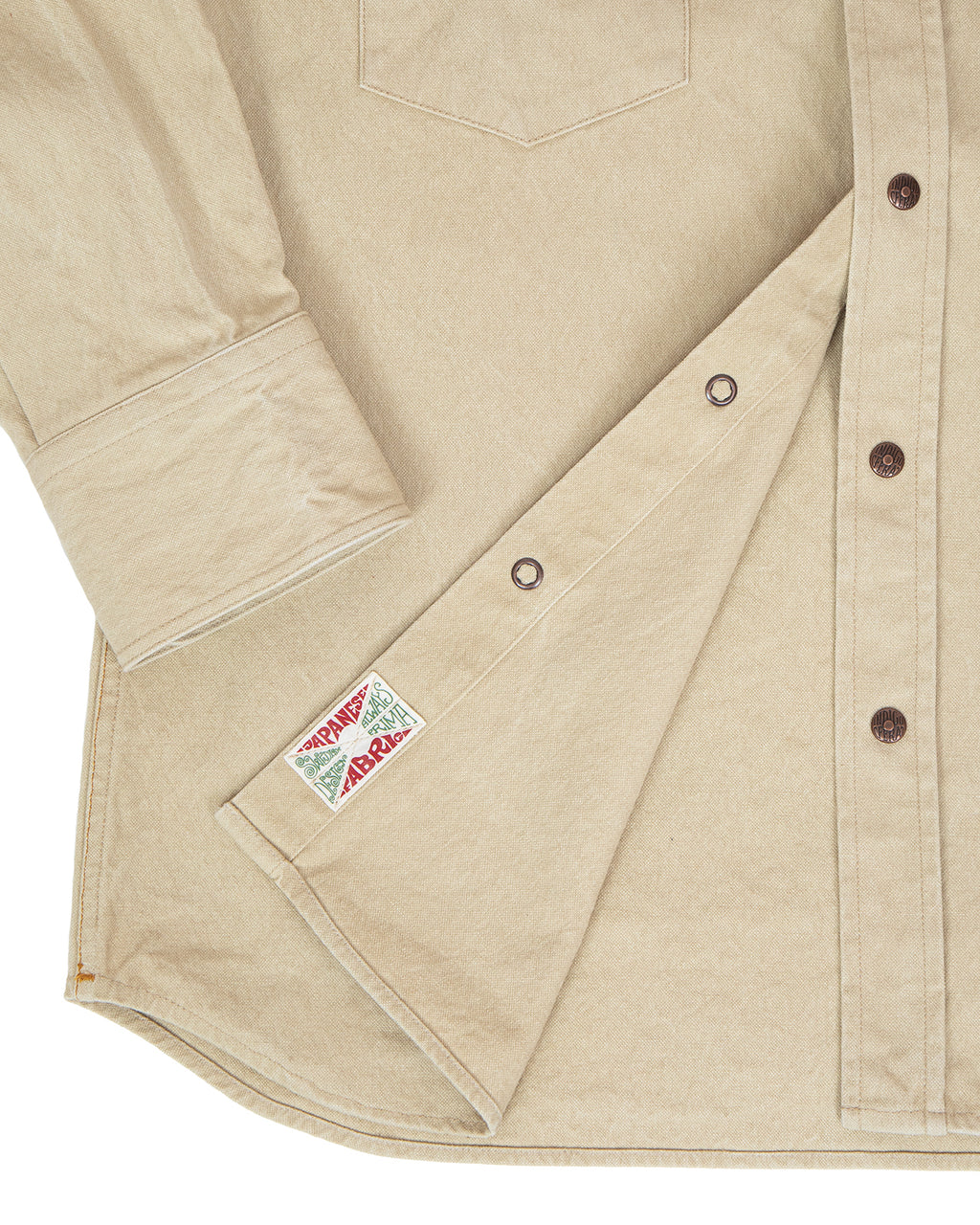 Indigofera Ryman Roxboro Canvas Shirt, Ecru