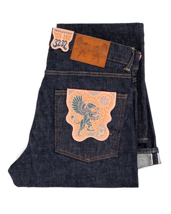 Indigofera Buck Jeans, Shiroyama, Soaked