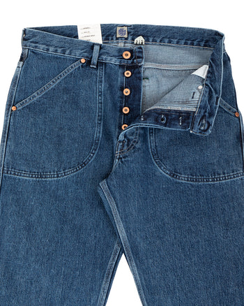 Indigofera Wendell Pants, No 9, Double Wash