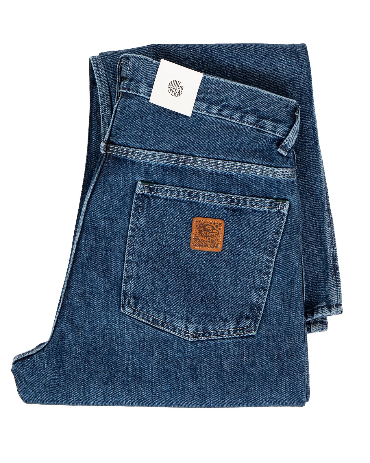 Indigofera Wendell Pants, No 9, Double Wash