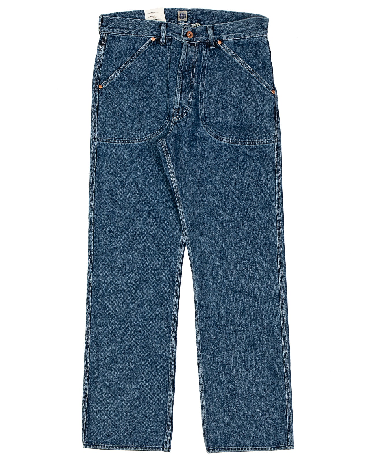 Indigofera Wendell Pants, No 9, Double Wash