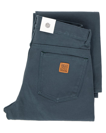 Indigofera Wendell Pants, Smithson Canvas, Petrol Rinse