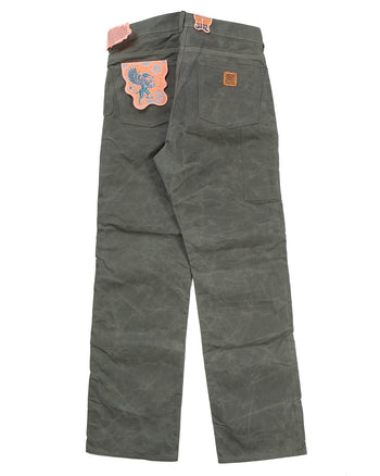 Indigofera Wendell Pants, Coated Canvas