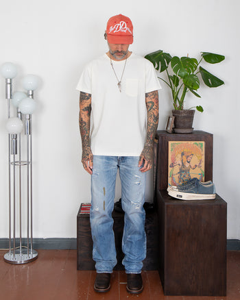 Indigofera Wilson T-Shirt, Cocatoo White