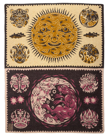 Indigofera x Björn Atldax, The Fifth Sun Blanket
