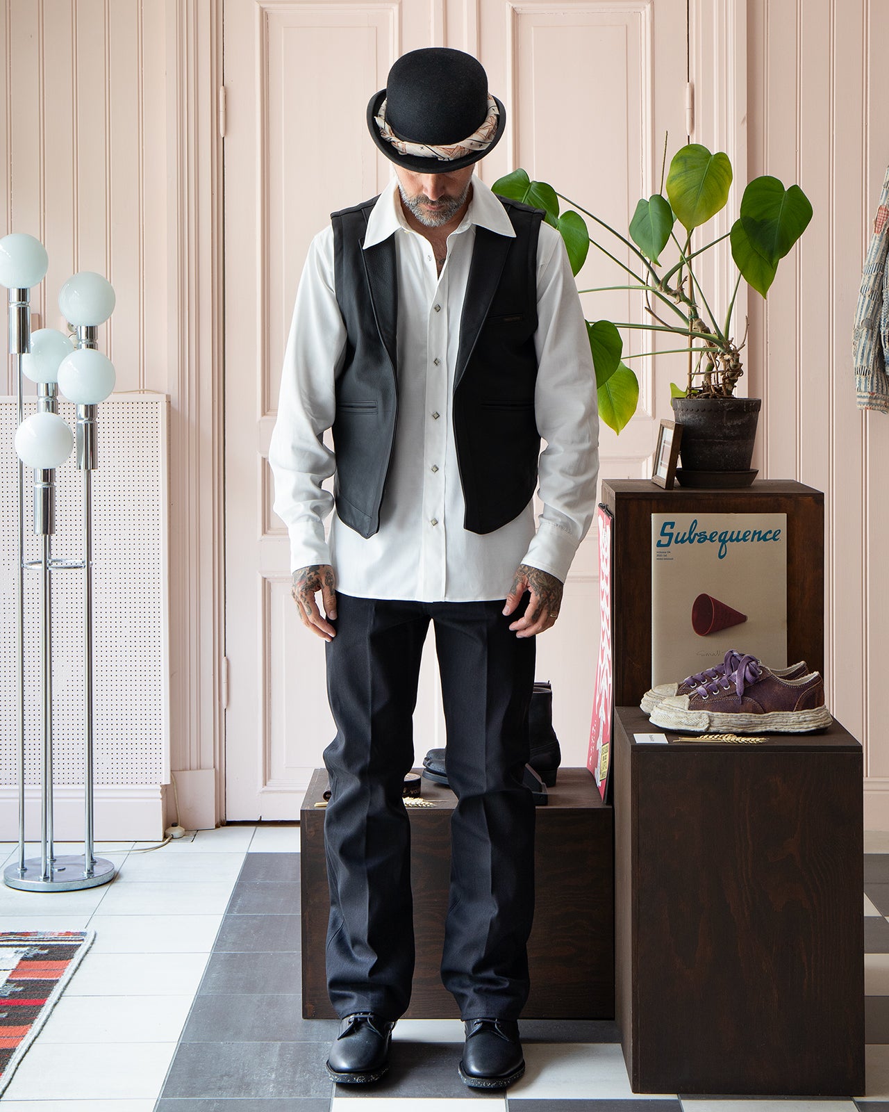 Indigofera Rick Vest Black