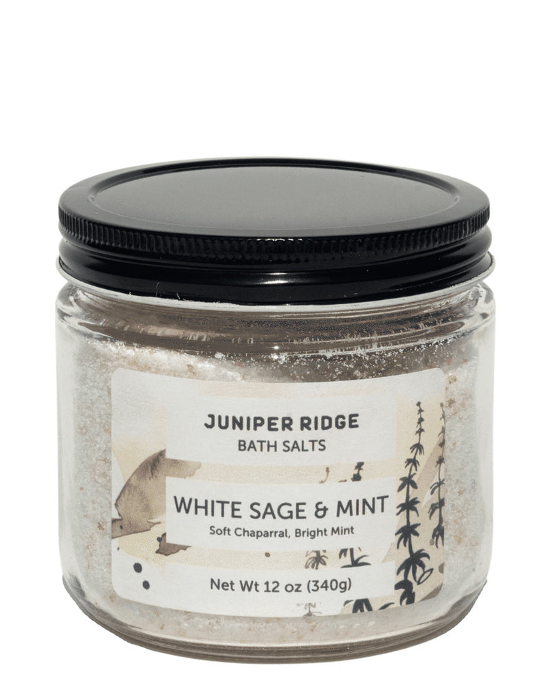 Juniper Ridge Bath Salt, White Sage & Mint