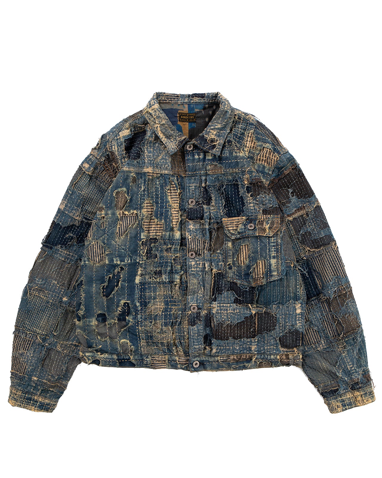 ジャケット・アウター kapital BORO spring 1st jkt Kapital Boro Spring 1st Jacket – Pancho And Lefty - Online Store