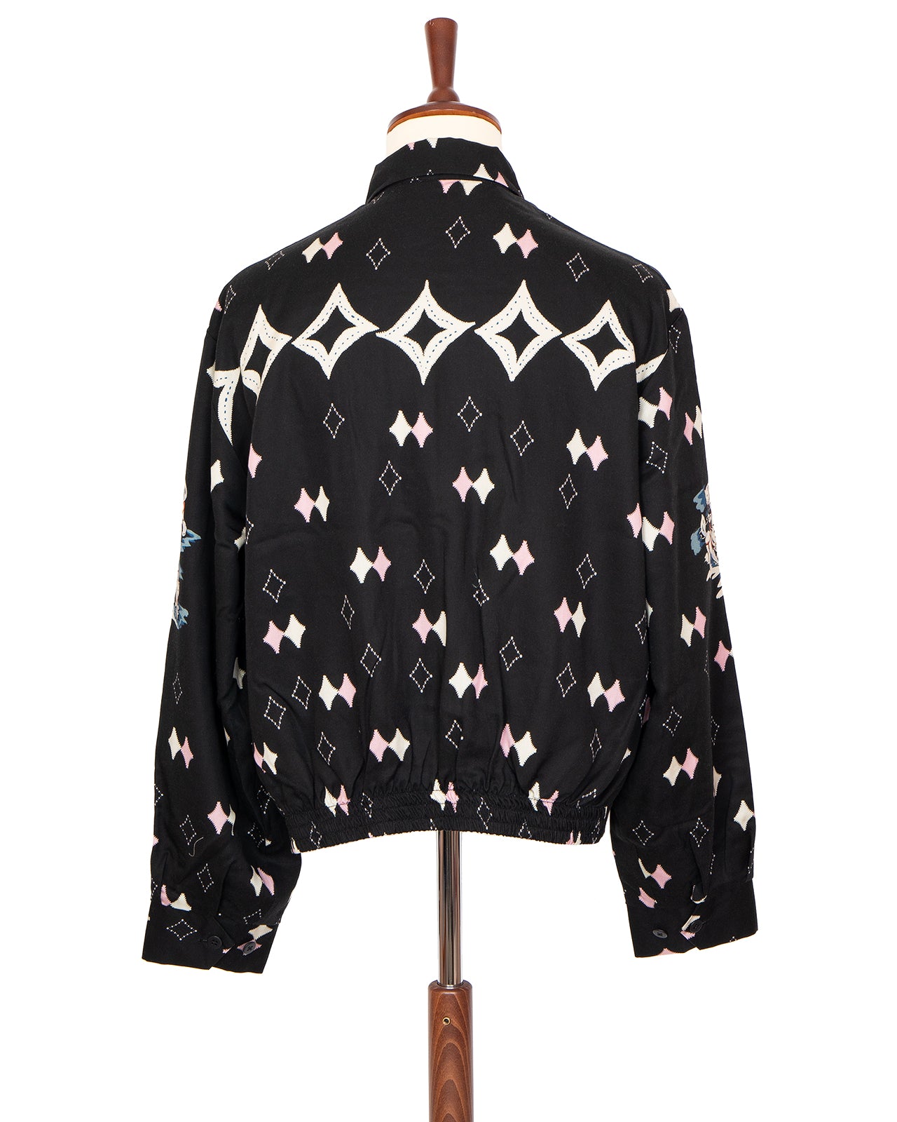 Kapital Rayon Twill Ainu Mosir Drizzler JKT, Black