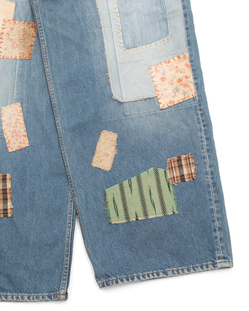 Kapital 14oz Denim 5P Baggy Pants, Bethal-Pal Remake
