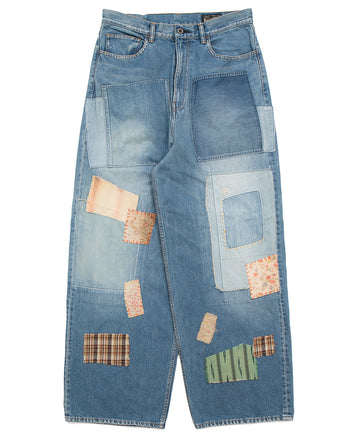 Kapital 14oz Denim 5P Baggy Pants, Bethal-Pal Remake