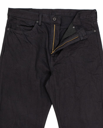 Kapital 14oz Black x Black Denim 5P Okabello