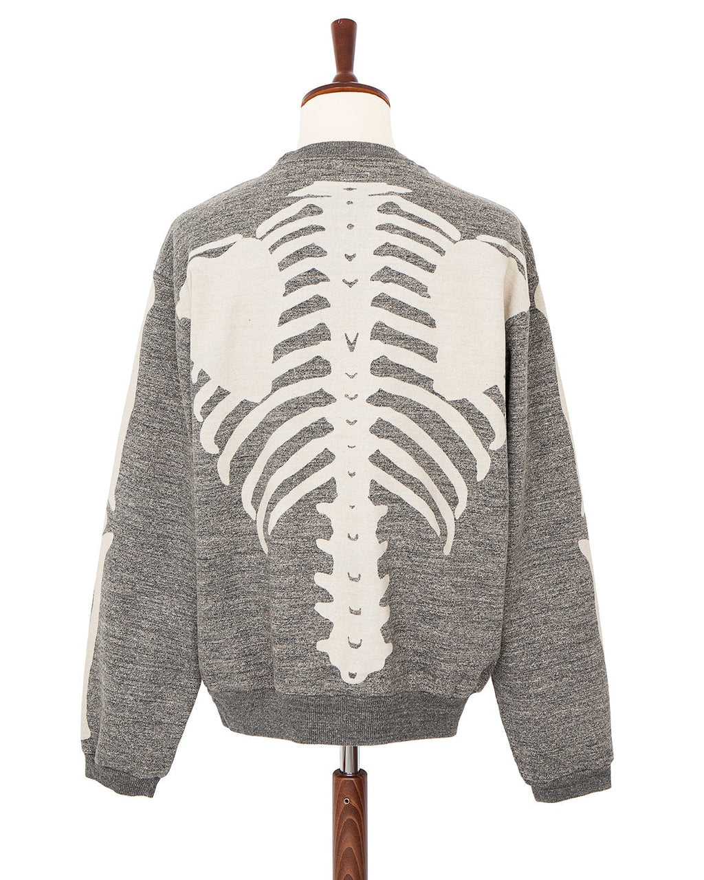 Kapital Grandrelle Fleece Knit Big Sweater, Bone