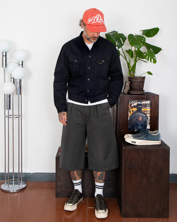 Kapital 14oz Black x Black Denim Westerner, Regular