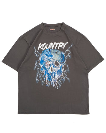 Kapital 20/-Jersey Crew T (Denim Face)