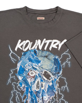 Kapital 20/-Jersey Crew T (Denim Face)