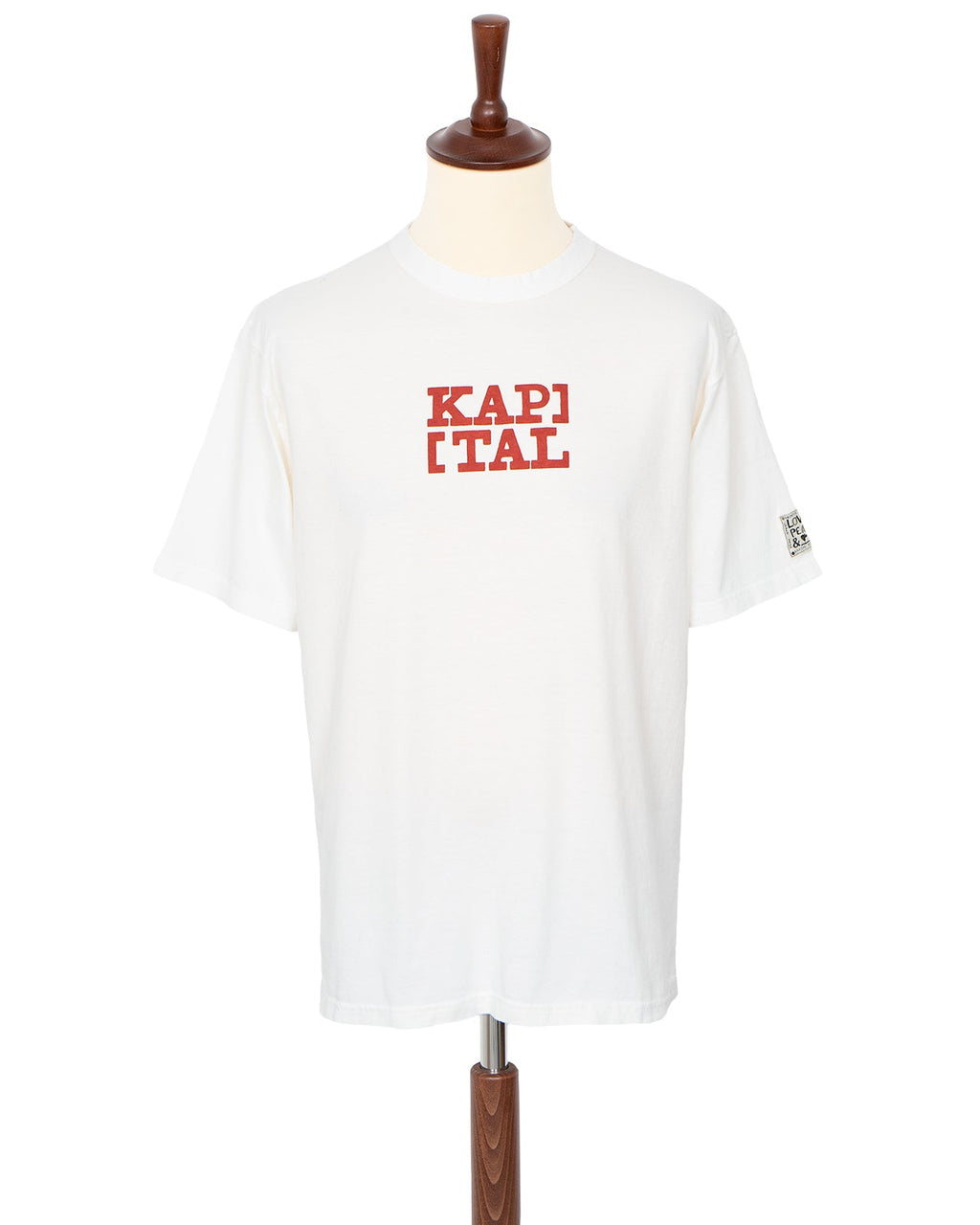 Kapital Rookie Crew T-Shirt, White