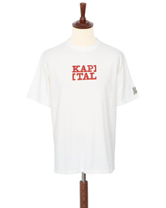 Kapital Rookie Crew T-Shirt, White