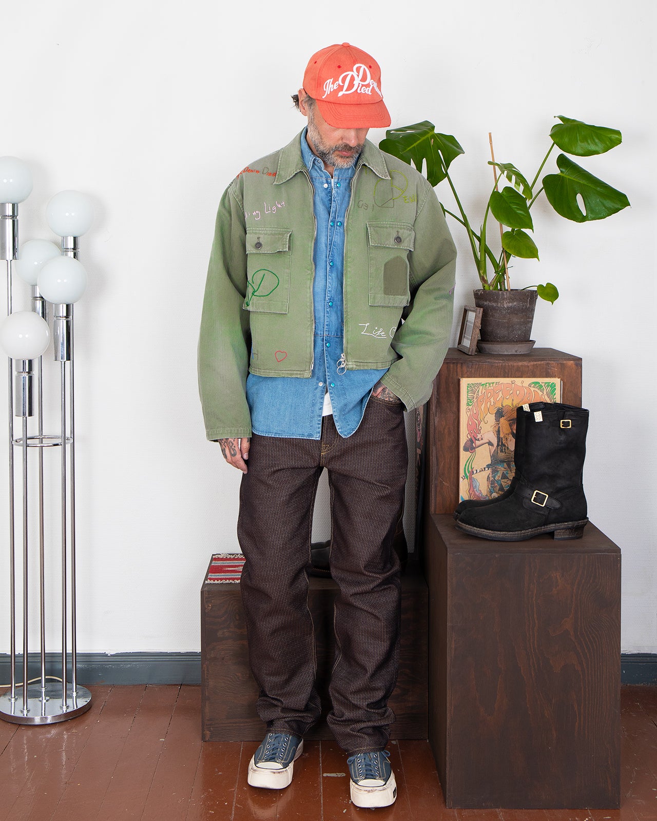 Kapital Century Denim Monkey Cisco, No. 5 - Panchoandlefty.se