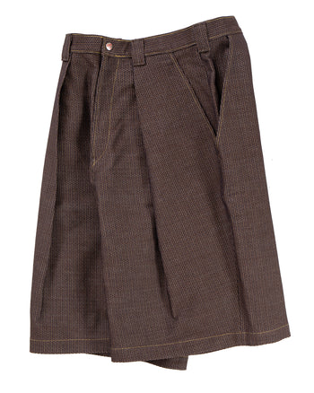 Kapital Century Denim KOME-KOME Jorts (Shallow), No. 5