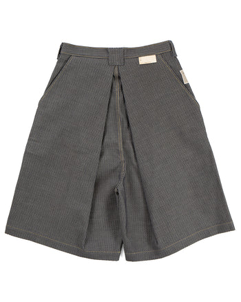 Kapital Century Denim KOME-KOME Jorts (Shallow), No. 7