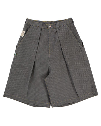 Kapital Century Denim KOME-KOME Jorts (Shallow), No. 7