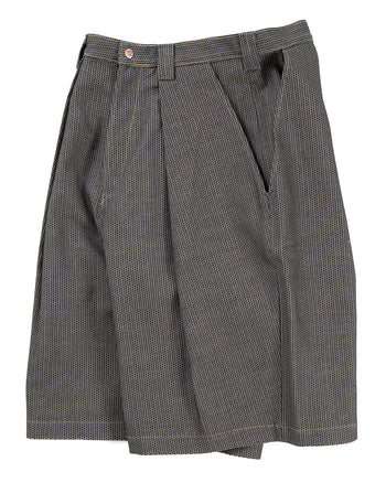 Kapital Century Denim KOME-KOME Jorts (Shallow), No. 7