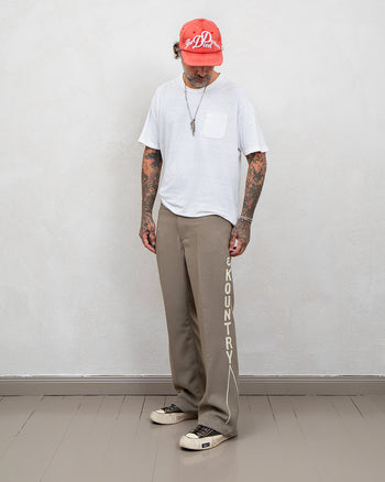 Kapital Daddy's Ox 5P Frisko, Kountry Embroidery, Beige