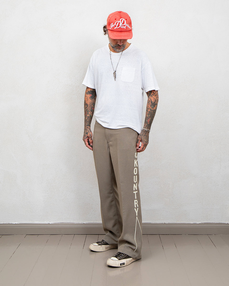 Kapital Daddy's Ox 5P Frisko, Kountry Embroidery, Beige