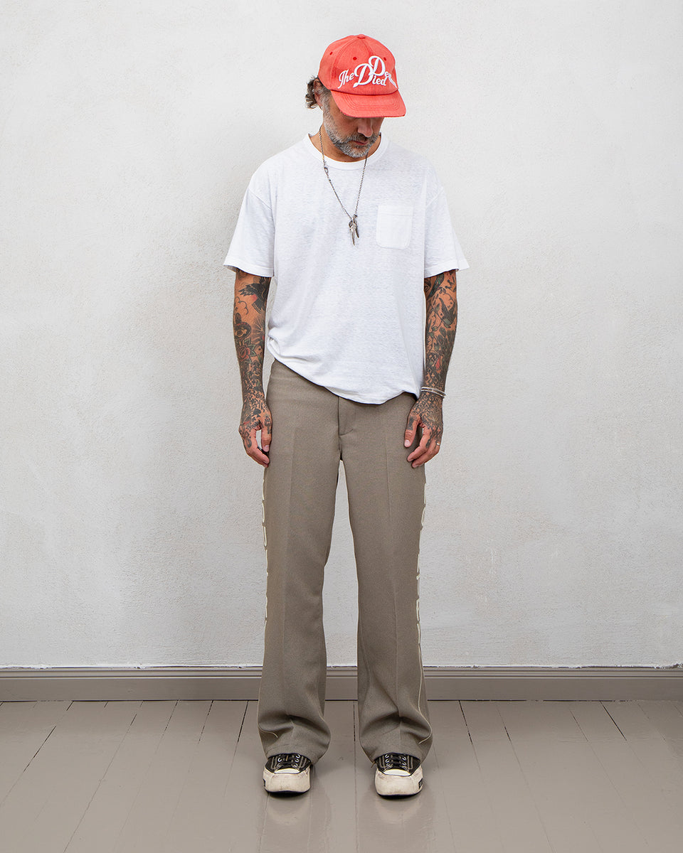 Kapital Daddy's Ox 5P Frisko, Kountry Embroidery, Beige