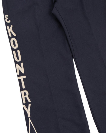 Kapital Daddy's Ox 5P Frisko, Kountry Embroidery, Navy