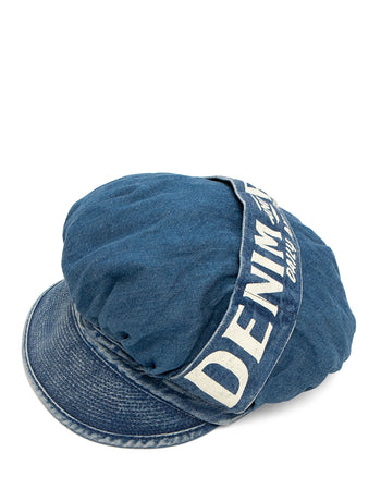 Kapital 11.5oz Denim Casquette, Denim Repair